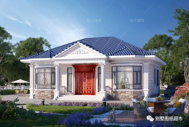 造价18万一层农村别墅,布局舒适,户型大气