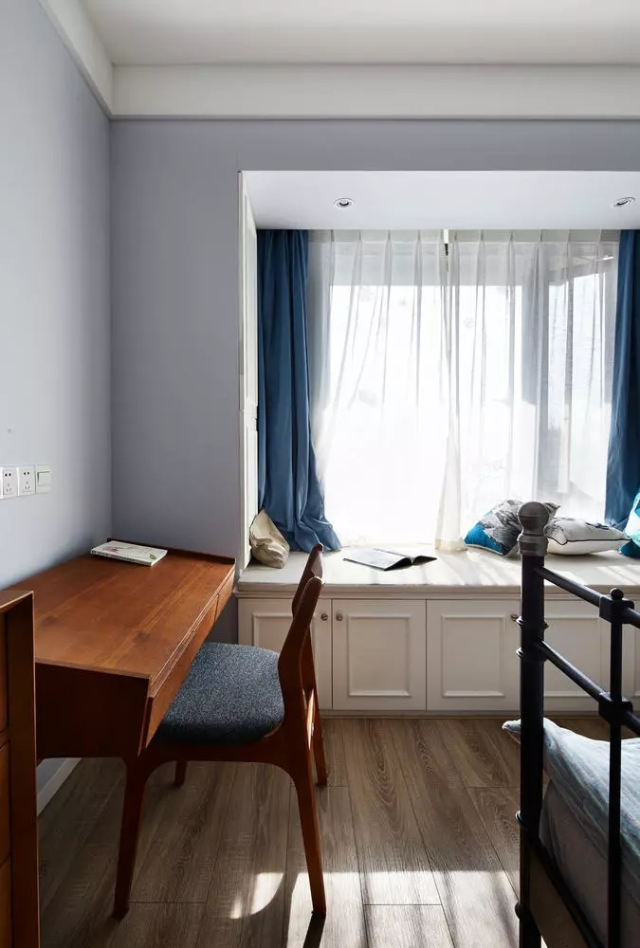 |96㎡现代混搭，美式+轻奢，营造出华丽古典的气质！