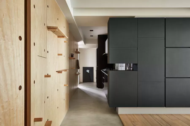 简易设计|116㎡三房改一房，客餐厨全开放布局，蜗居变豪宅