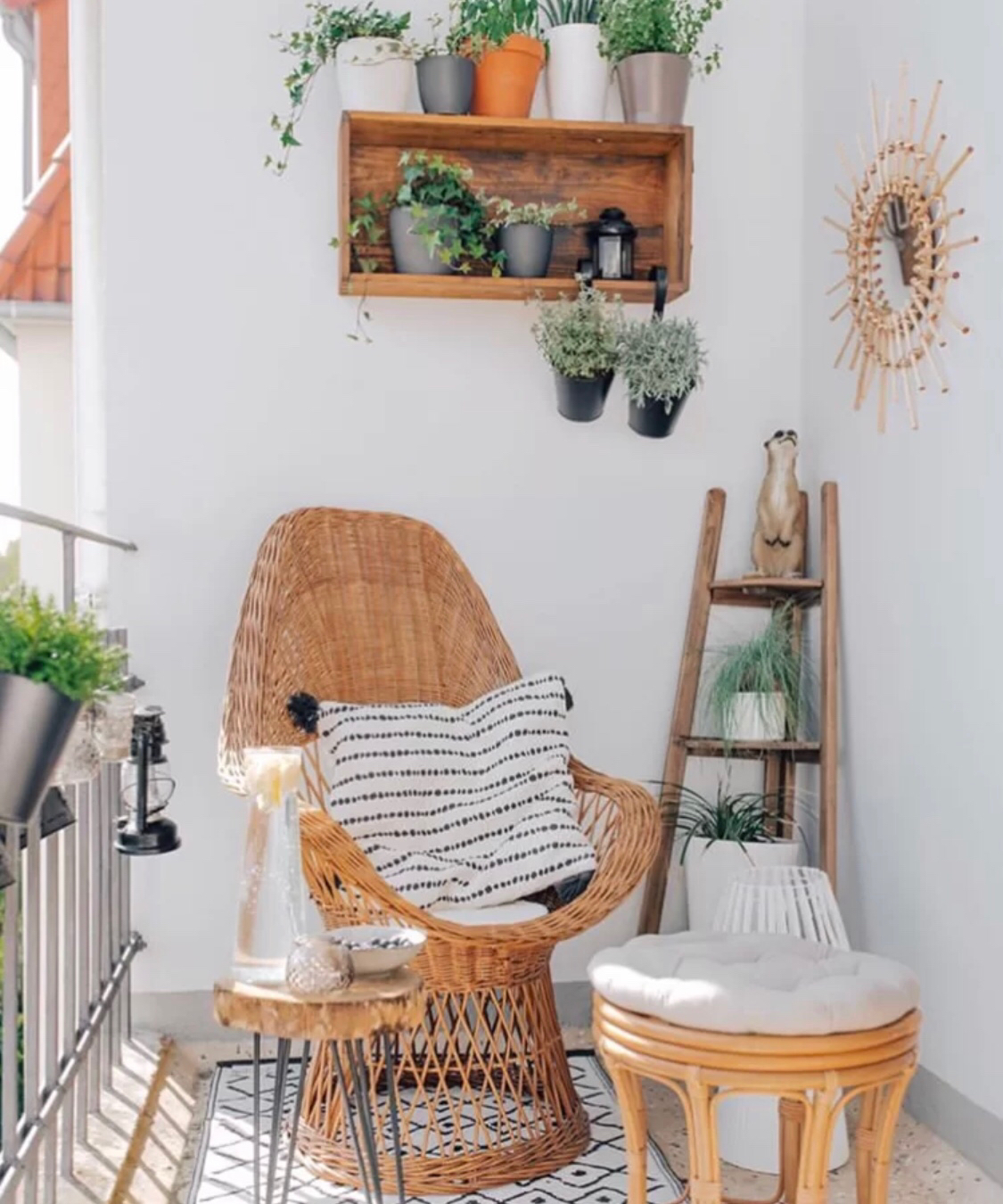 天堂鸟|小阳台花园设计案例分享,美观实用让你一眼就爱上,赶紧get起来