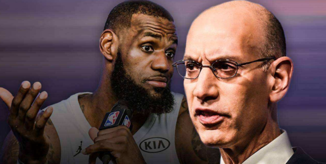 新疆男篮|无法无天！杜兰特和哈登都禁赛了，詹姆斯却不用?