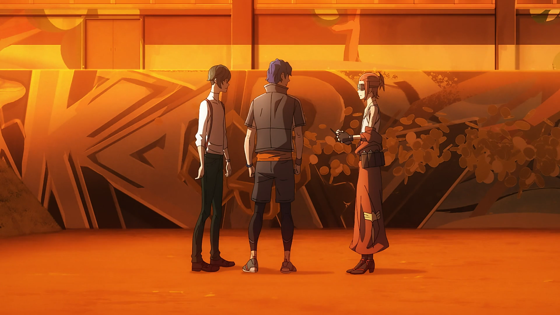 acgn漫评|CloverWorks制作的《东京24区》,在跑酷这里,真的是经费在燃烧