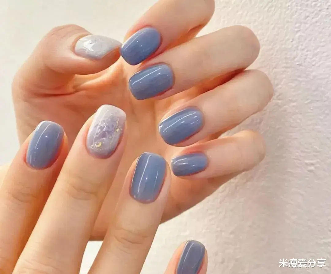 美甲|简约高级的冰透美甲，温柔水灵灵，日常百搭又知性