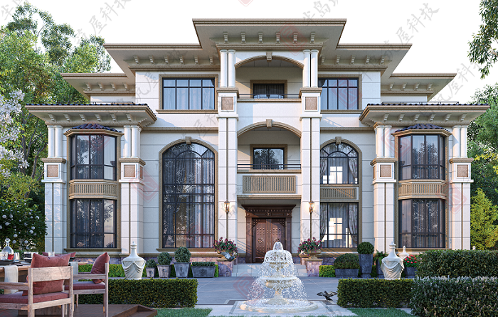 设计师|筑屋匠J4简欧风格自建别墅设计赏析，享受超90㎡乡居秘境空间