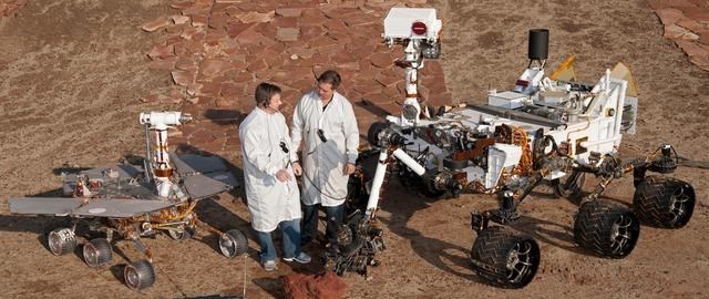 火星 火星土壤有蓝色“粉末”?「机遇号」探测器传回照片,引发热议!