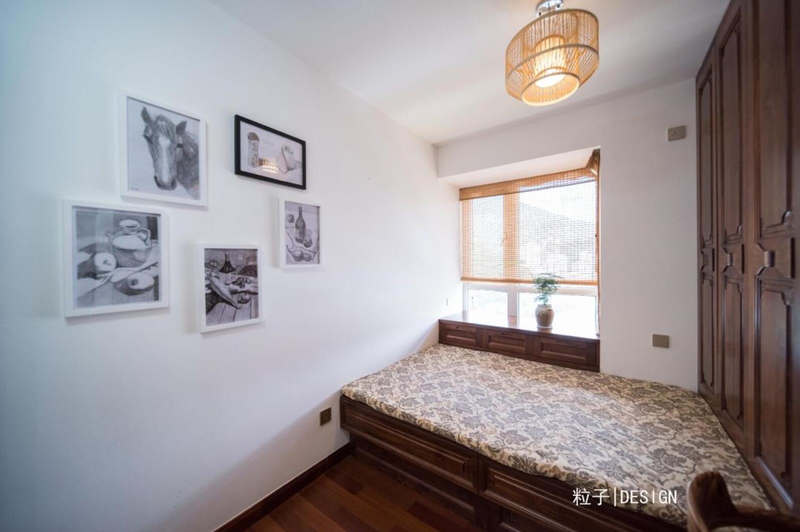 小拾谈装修|其实中式风，并不需要过度堆砌，简单刷大白，一样富有诗意