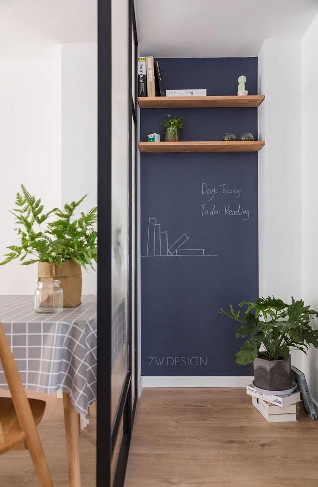 103㎡现代简约，留白+原木+绿植，让生活悠闲舒适有故事