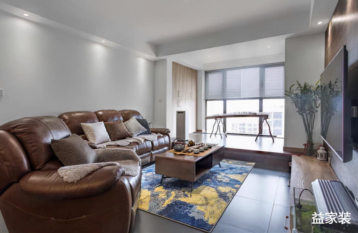 小面积三居室的逆袭，将自然与家合二为一，舒适又惬意