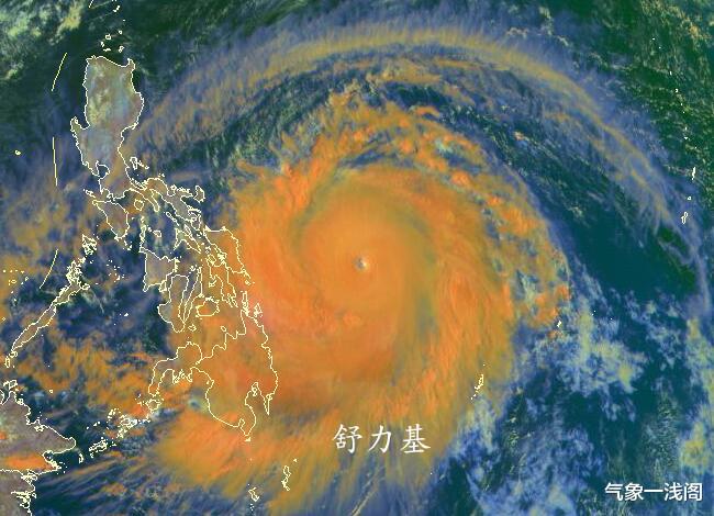 气象一浅阁 针眼台风眼,2号舒力基路径西调,台风之国麻烦了,我国又咋样?