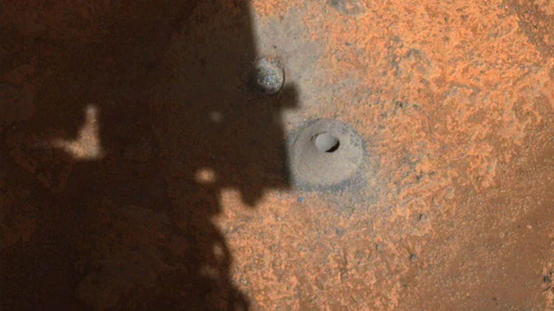 火星 担心的事情要发生了？4亿公里外，毅力号在火星岩石上钻了个孔