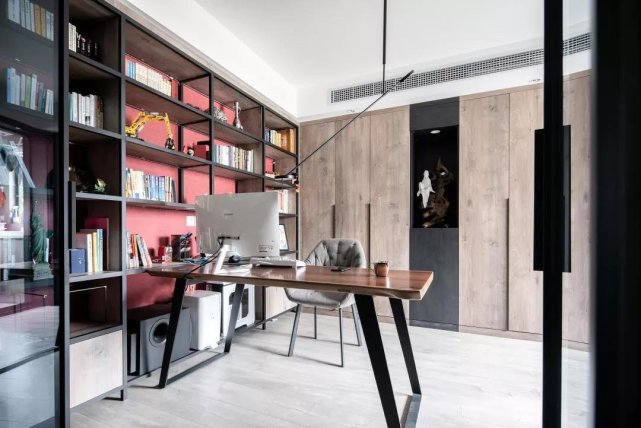 144平中式现代风三居室简单呈现细腻,朴实打造优雅