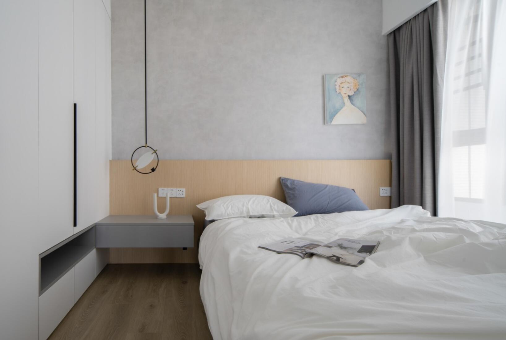 越简单越高级,她89㎡新家就算刷大白,也照样有藏不住的质感