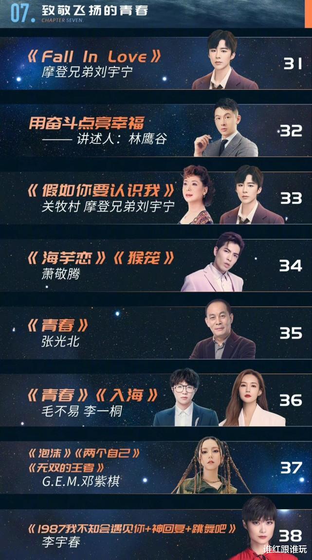 蔡徐坤|江苏卫视跨年节目单：蔡徐坤两次出场，周深邓丽君合唱，李宇春压轴