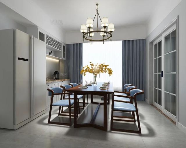 餐厅与厨房之间,不想中规中矩,如何设计更有趣?