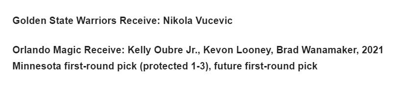 勇士队|5换1太狠了！勇士新动作！梭哈43分19板中锋？有他库里直奔总冠军