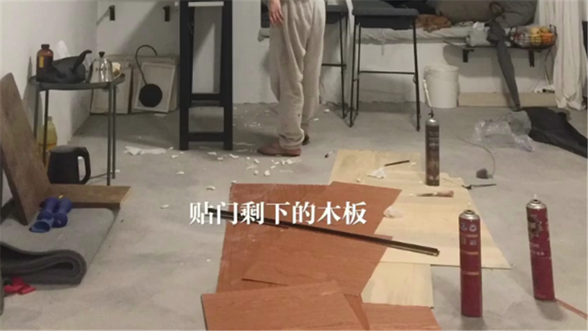 毛坯房|姑娘为省钱不请工人，自己把97㎡毛坯房装成这样！网友：是个狠人