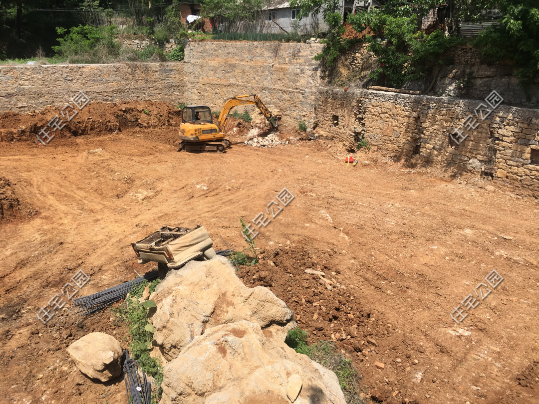 混凝土|花110万在老家建中式合院！这才是豪宅该有的样子！太美了