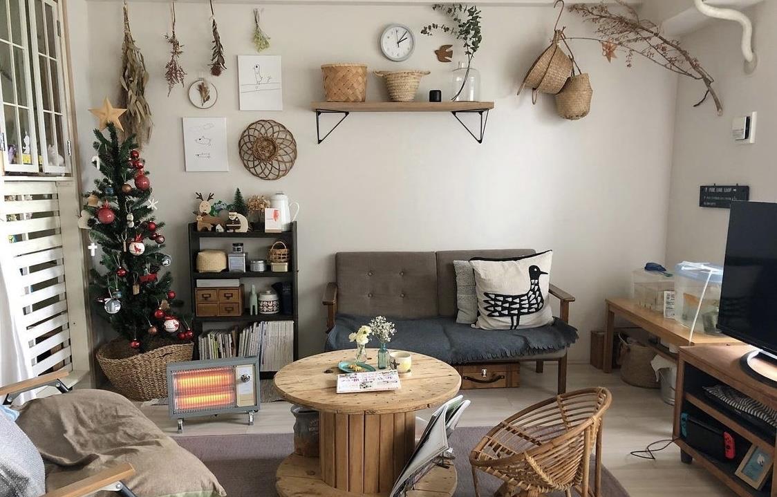 日本复古老房子，太太带俩娃，淘二手家具布置出的精致感，超有品