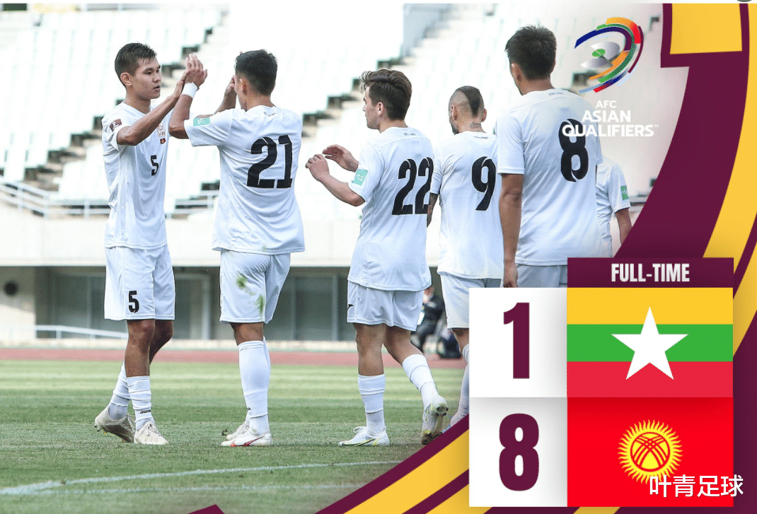 国足|8-1！F组形势巨变：世界第99狂胜≈出局，国足又少1竞争对手