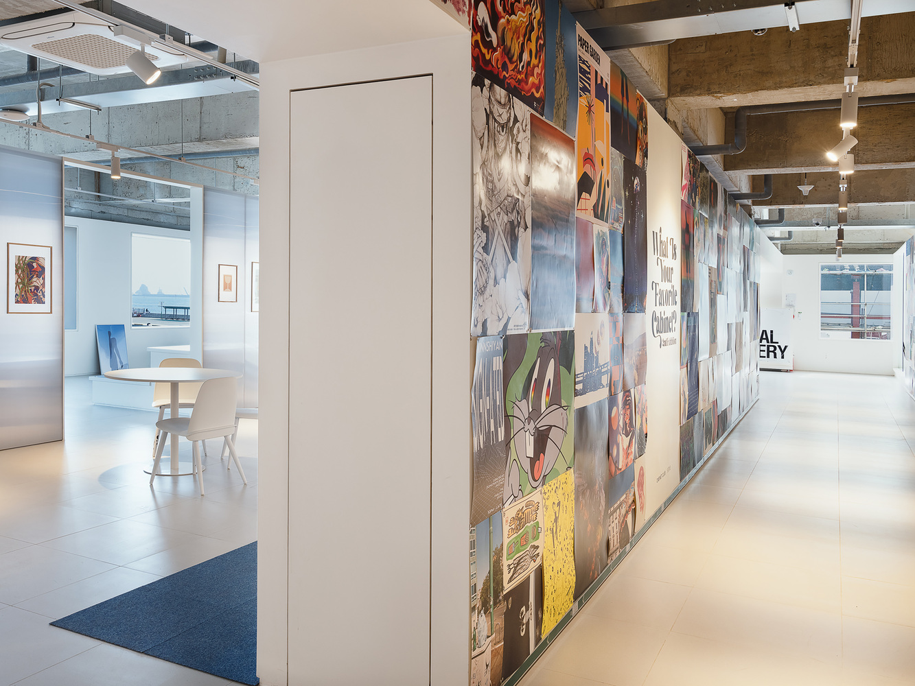 (室内设计)开一个艺术画廊咖啡屋，一边卖咖啡一边卖画