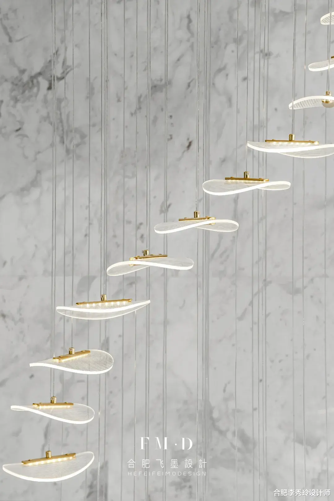 合肥李秀玲设计师|450㎡上下六层别墅，70万打造现代轻奢风，这是一个家的最高境界