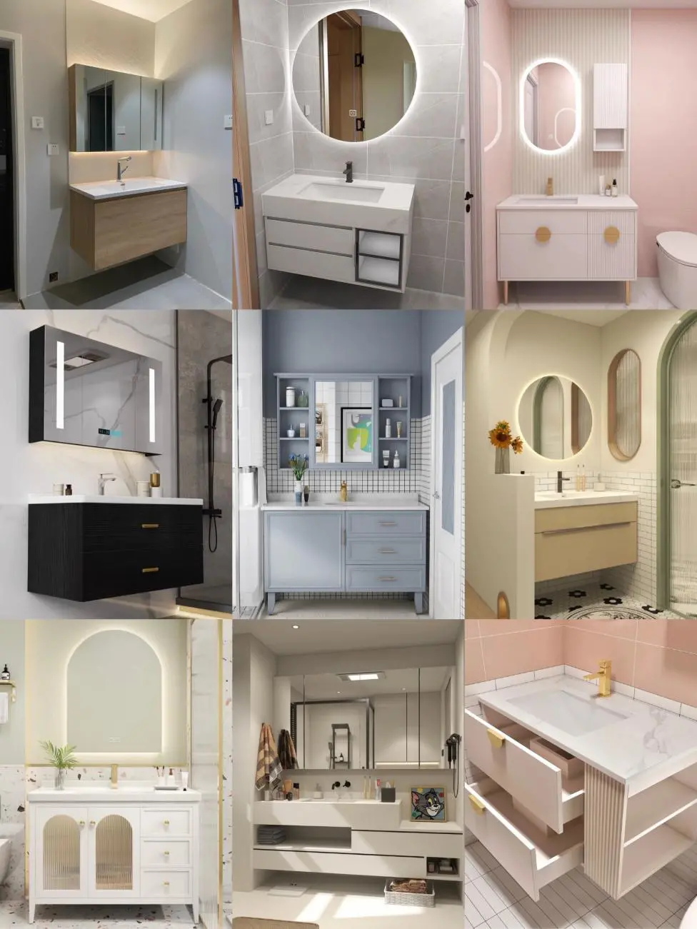 你家的卫生间离好用，还差一个浴室柜！