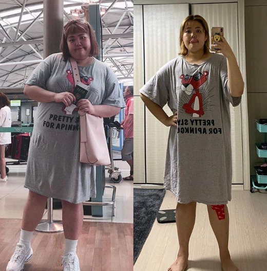韩国|131KG韩国吃播网红减肥成功！2年减掉48KG，穿同款衣服判若两人