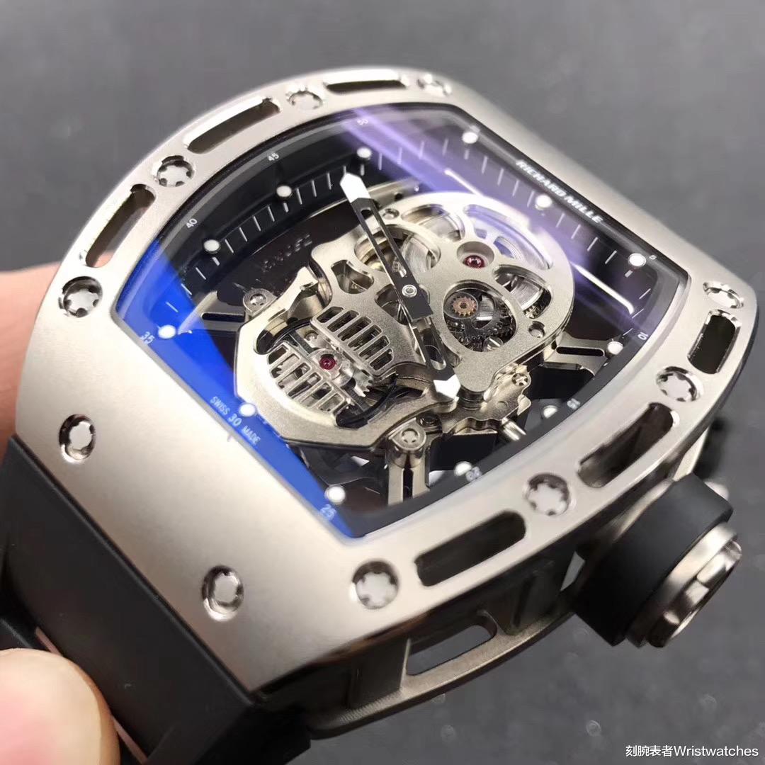 刻腕表者Wristwatches|ZF厂理查德米勒RM52骷髅头腕表工艺鉴赏,会不会很假?