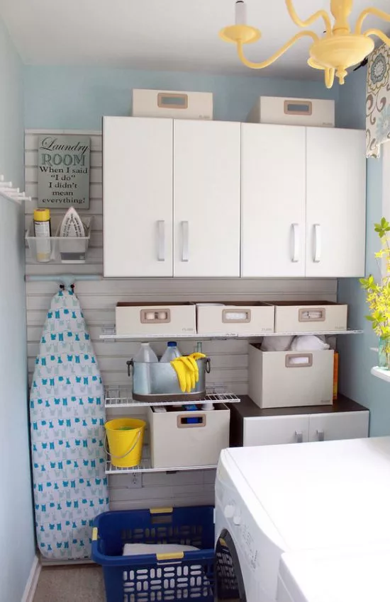 马良小管家 小户型阳台马良新墙轻装教你这样做，洗衣机配柜子太实用了