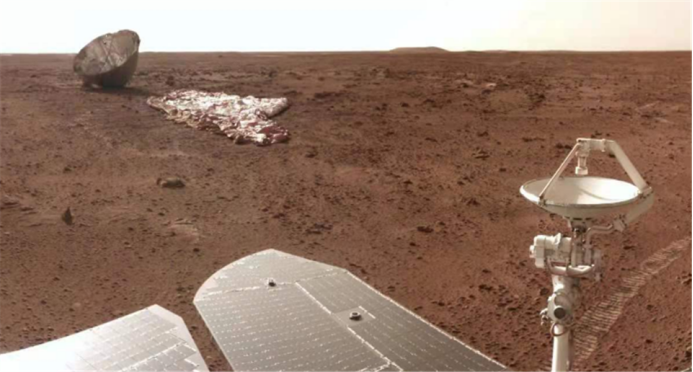 火星车 最新影像！祝融号火星车传回特写画面，在火星着陆到底有多难？