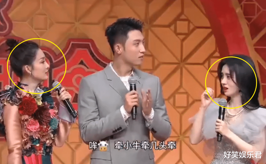 鞠婧祎|李沁亮相北京卫视，站在159的鞠婧祎旁边，这身高差没搞错吧？