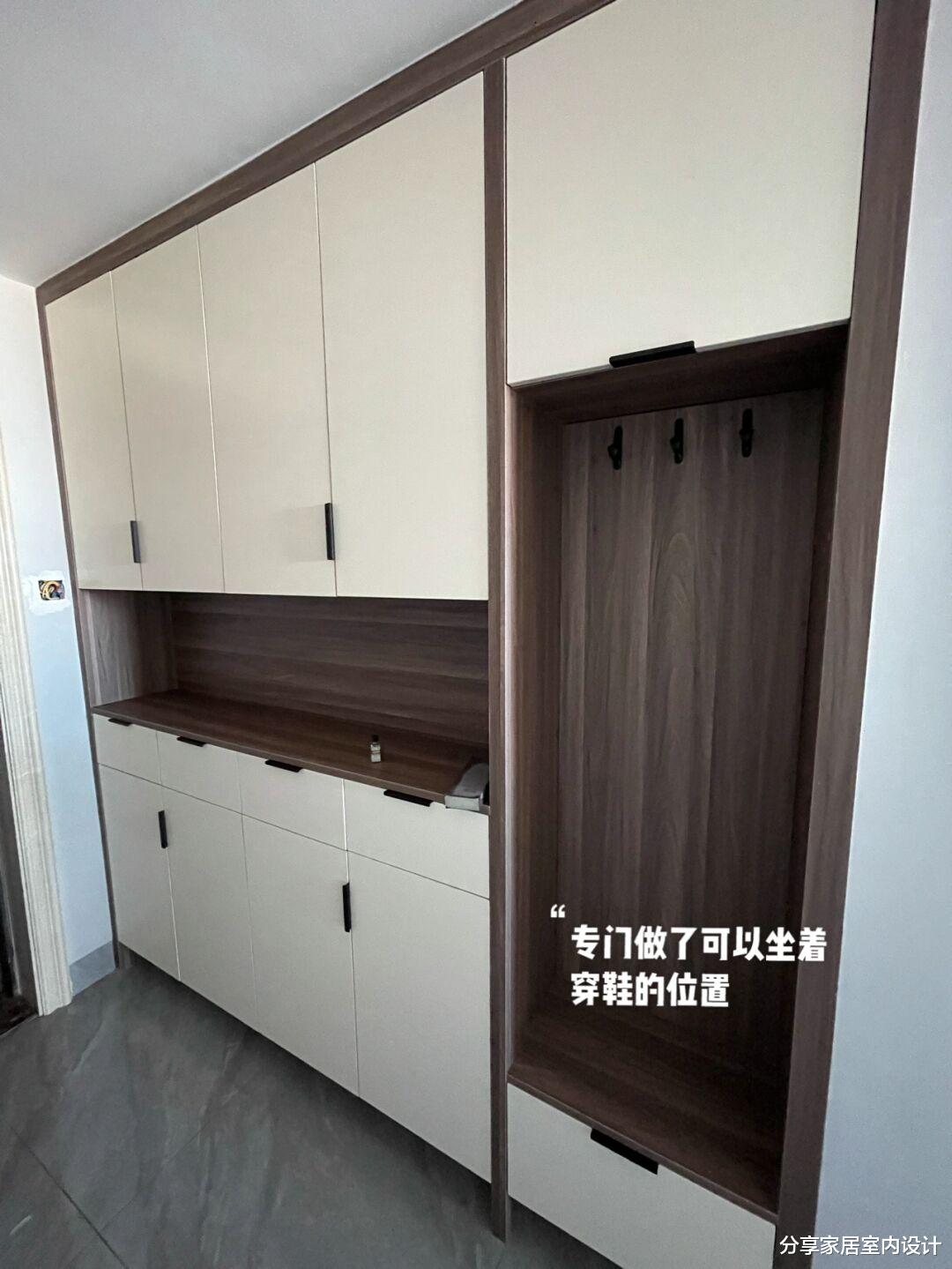 |终于装修结束,全屋简洁又漂亮,全屋定制的柜子,一家人都夸赞!