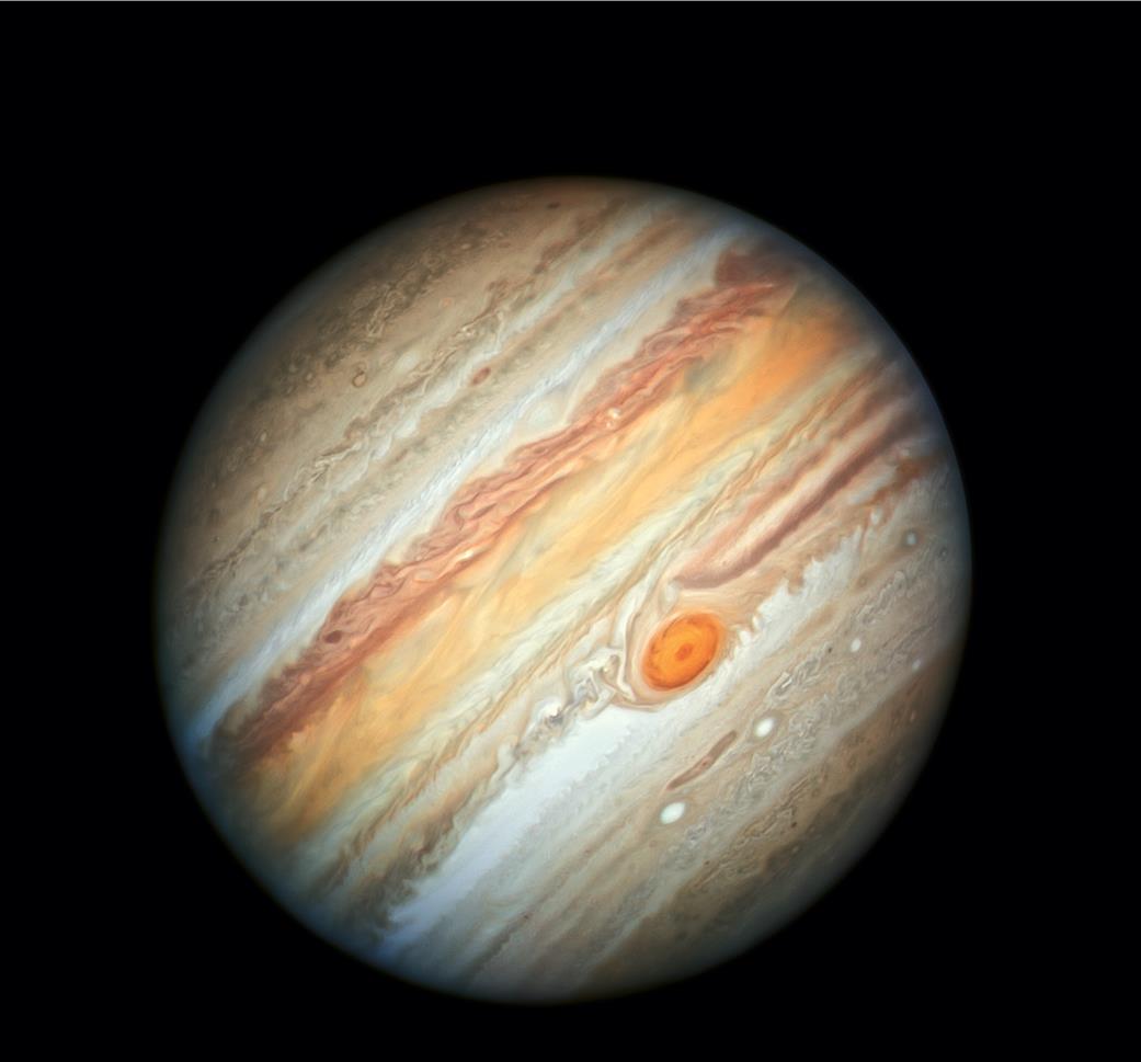 最新的朱诺数据研究揭示了木星大红斑的一个意想不到的特征