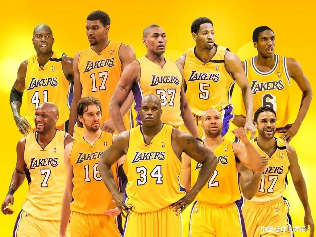 科比·布莱恩特|科比职业生涯中10位最伟大的队友，加索尔才第二