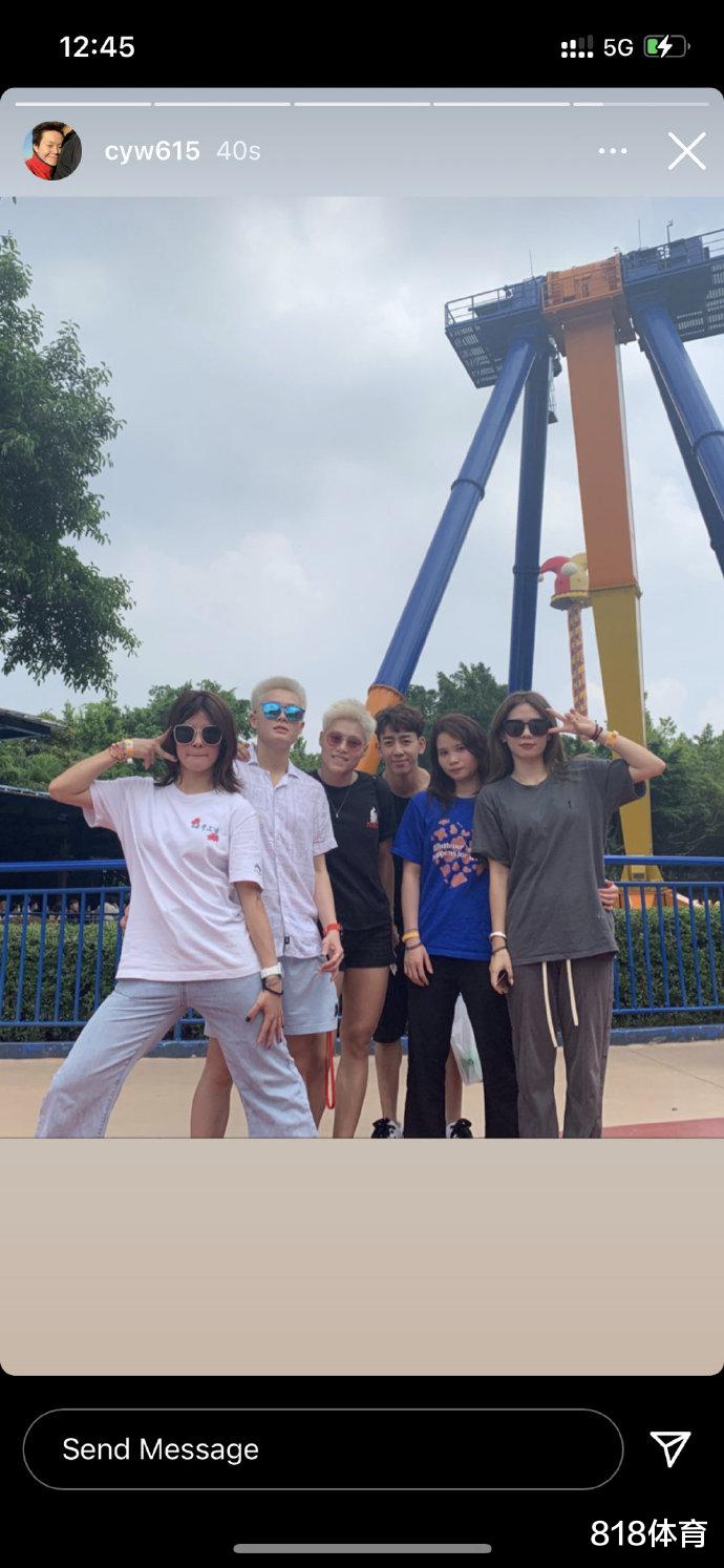 全红婵|气哭! 全红婵师哥师姐长隆玩4轮过山车, 红姐: 没我! 陈艺文: 你要专心训练