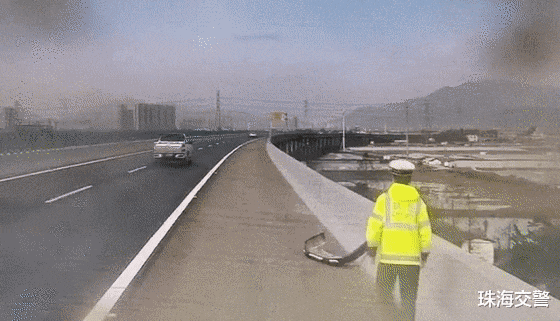 珠海交警 珠海这些高速公路上，惊现一帮捡“垃圾”的专业队…