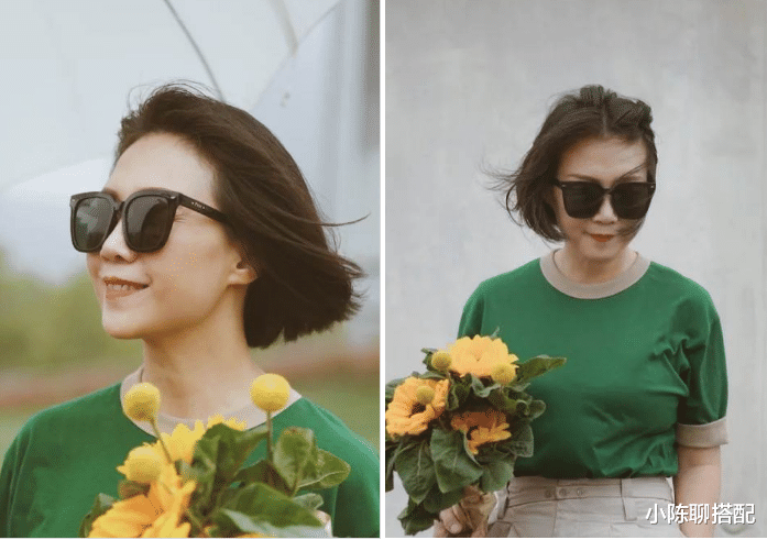 小陈聊搭配|上了年纪的女人，头发长度这样剪刚刚好，年轻10岁还气质时髦