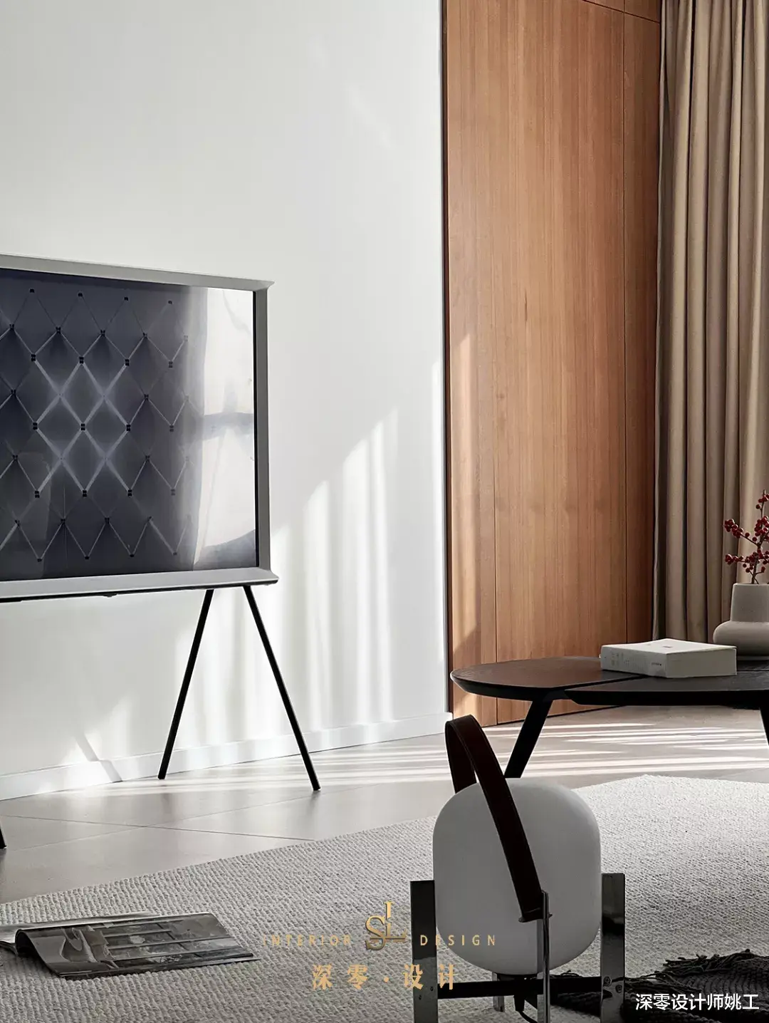 118㎡四室改两室,餐厨打通多个办公区,实现3个功能区的划分