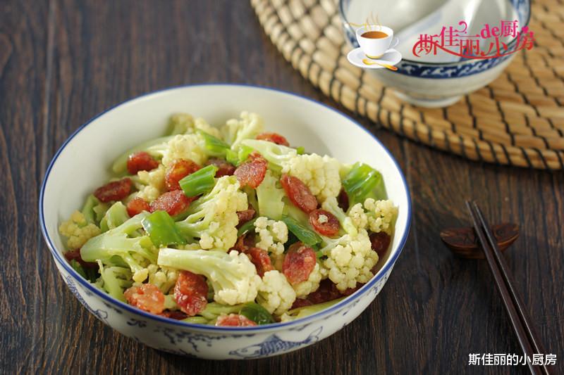 菜花|菜花和它是绝配，5分钟出锅便宜鲜美，简单营养又好吃，总吃不腻