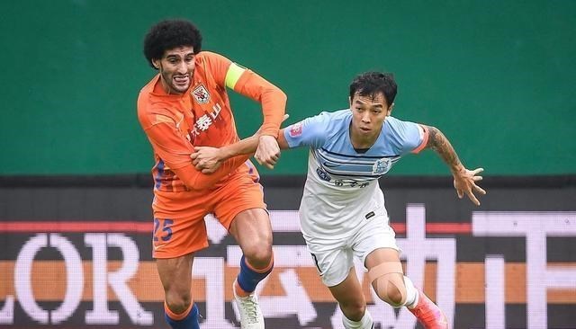 月落等风來|费莱尼领衔三大高点高空轰炸，韩佳奇屡献神扑，泰山队0-0广州城