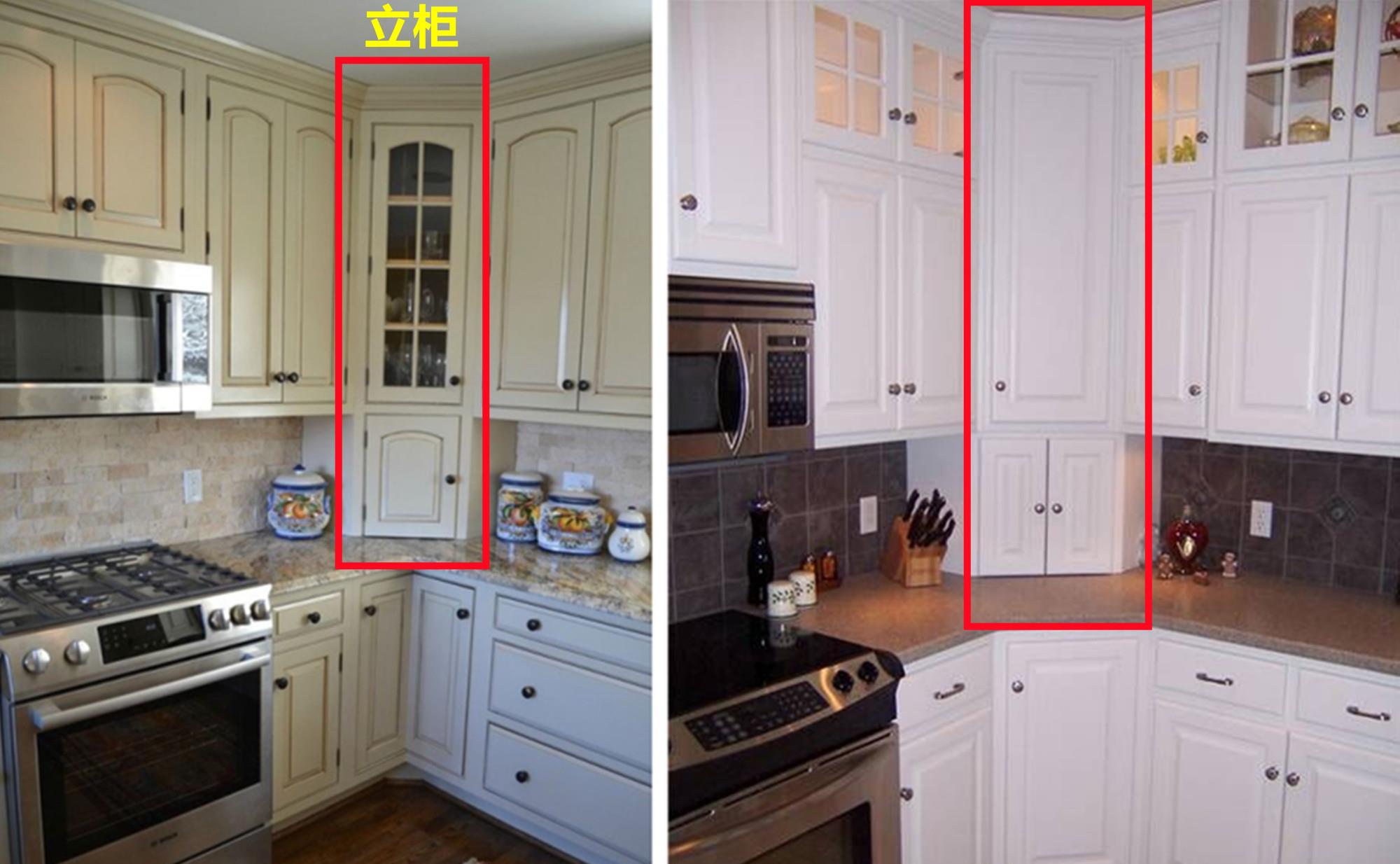 亏大了!但凡你利用好吊柜转角这块,厨房最少能再多2㎡收纳