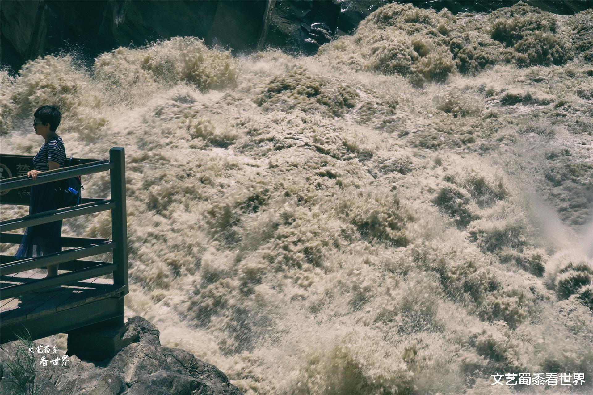 九華山 虎跳峽終于重新開放了，它最兇險(xiǎn)的時(shí)候到了，它狂暴起來勢(shì)不可擋