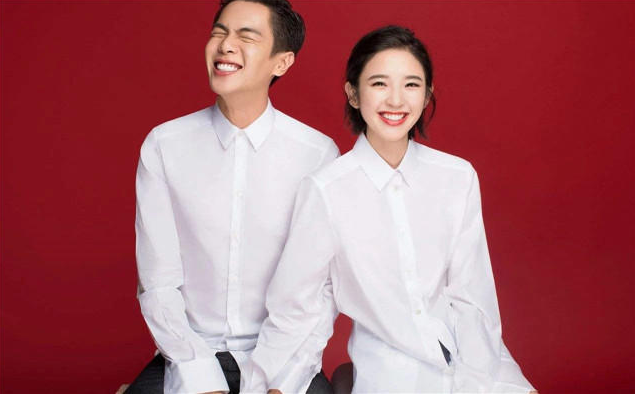 结婚照|有种秀恩爱“结婚照”叫唐嫣,别人都老老实实,她却和别人不一样