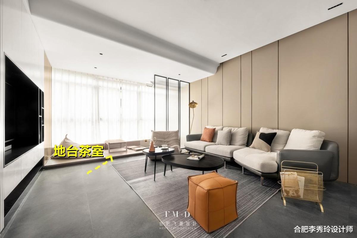 合肥李秀玲设计师|1个阳台2头分区，做法邻居也认可，功能抵得上别人家南北双阳台