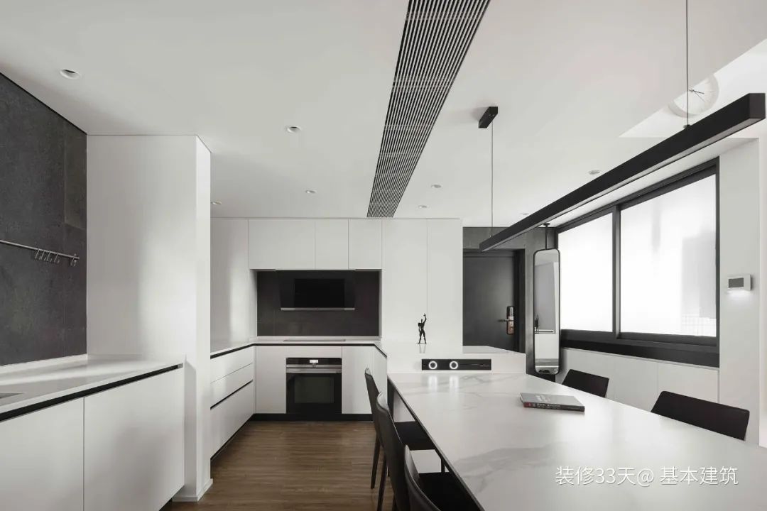 装修设计:120平现代三室,中年生活也时尚