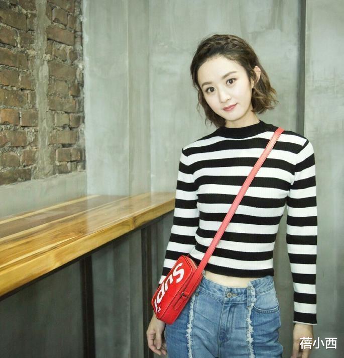 蓓小西|赵丽颖的早秋造型太成功,休闲外套配连帽卫衣,松松搭配真时髦
