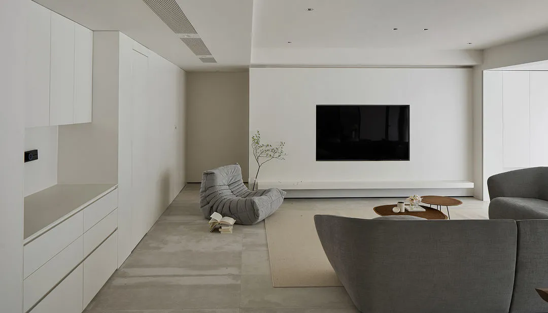 167㎡现代简约风,最少的设计,赋予空间无限的想象