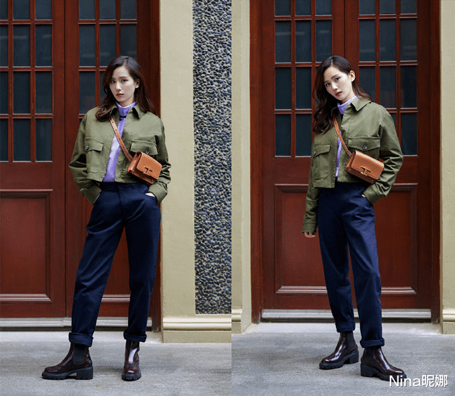 刘诗诗|刘诗诗生完孩子胆真肥，穿毛衣故意露肩配丝袜沙发上摆拍，不怕龙哥吃醋