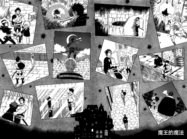 |黑色四叶草313话：夜见上演悲情回忆，暴牛团罕见的集体照曝光