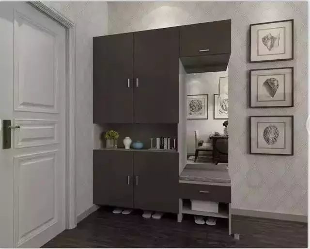 |玄关鞋柜这样装,漂亮又实用,一进门就能轻松换鞋!